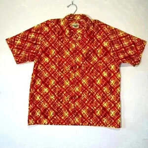Flip Box Vintage 1990’s Short Sleeve Button Down. Size XL